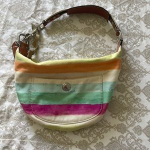 A vintage Coach bag, hand crafted in China with finest material. Slightly used